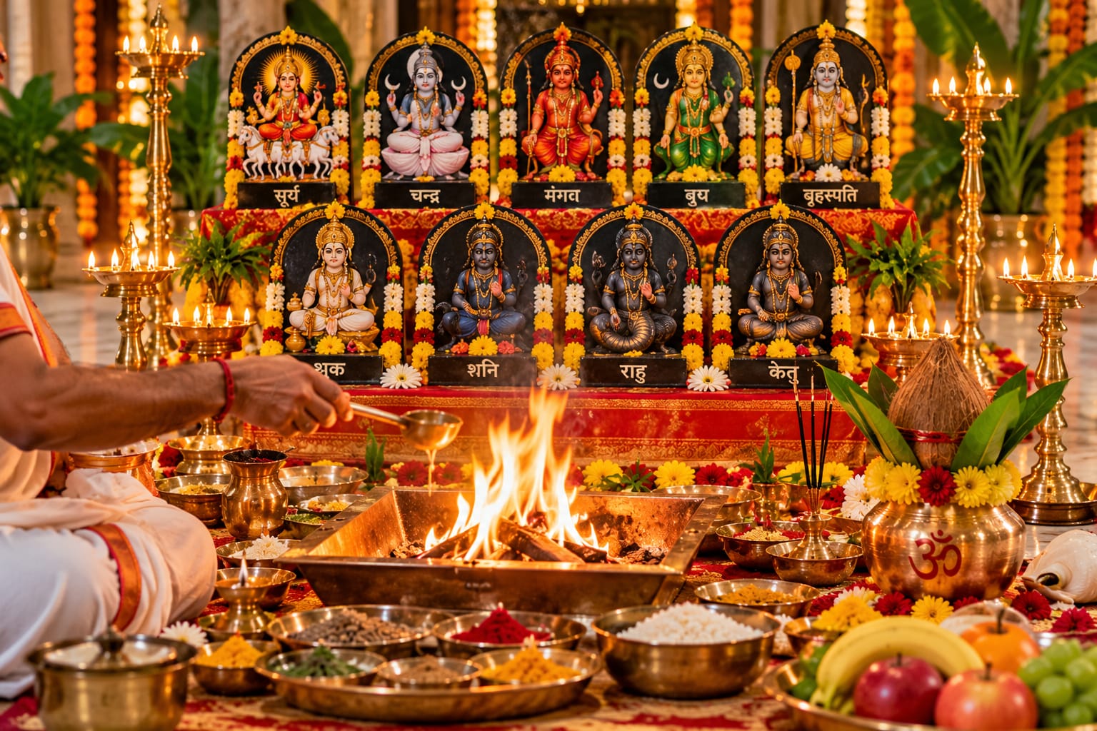 Navagraha Puja and Havan